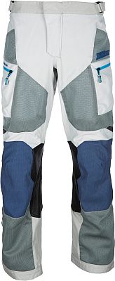Klim Baja S4, Textilhose - Hellgrau/Dunkelblau/Blau - Kurz 30 von Klim