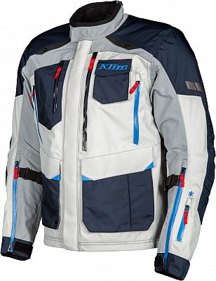 Klim Carlsbad, Textiljacke Gore-Tex - Dunkelblau/Hellgrau/Grau - L von Klim