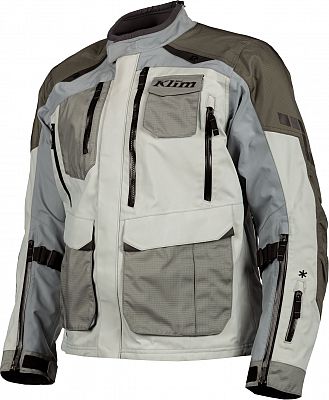 Klim Carlsbad, Textiljacke Gore-Tex - Hellgrau/Grau/Schwarz - 3XL von Klim