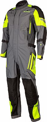 Klim Hardanger, Textilkombi 1tlg. Gore-Tex - Grau/Dunkelgrau/Schwarz/Neon-Gelb - XS von Klim