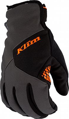 Klim Inversion Insulated, Handschuhe - Schwarz/Dunkelgrau/Orange - L von Klim