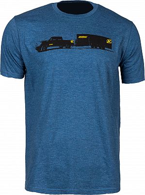 Klim Life, T-Shirt - Blau/Schwarz - L von Klim