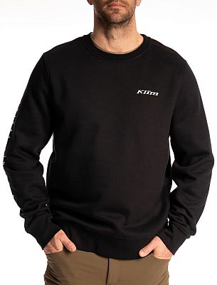 Klim Range Crew, Sweatshirt - Schwarz - S von Klim