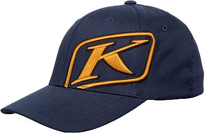 Klim Rider Hat, Kappe - Dunkelblau/Gold - S/M von Klim