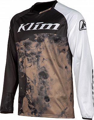 Klim XC Lite S23, Trikot - Schwarz/Weiß/Beige - S von Klim