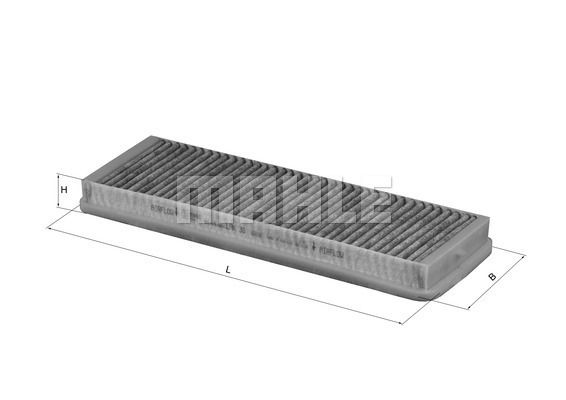 Filter, Innenraumluft Knecht LAK 38 von Knecht