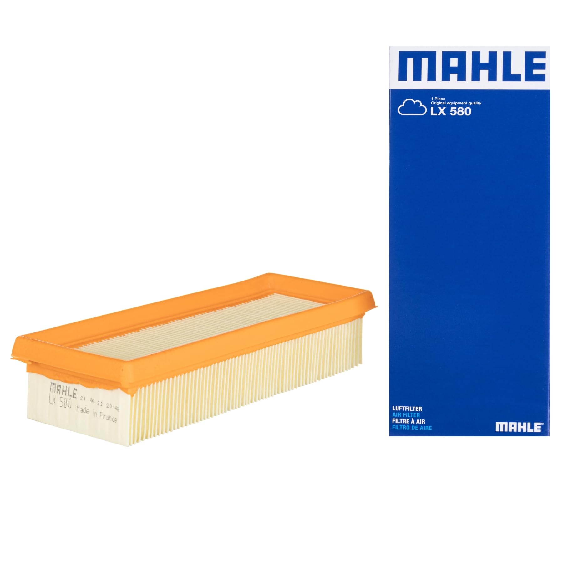 Mahle Knecht LX 580 Luftfilter von MAHLE
