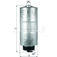 Kraftstofffilter KNECHT KL 39 Kraftstofffilter KNECHT KL 39 von Knecht