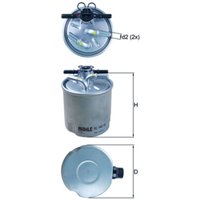 Kraftstofffilter KNECHT KL 440/40 Kraftstofffilter KNECHT KL 440/40 von Knecht