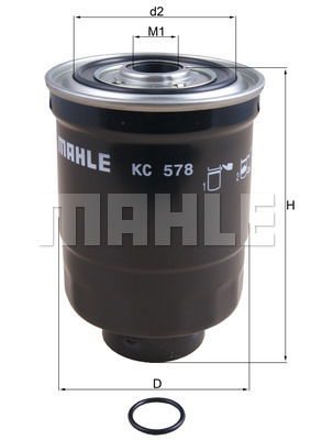 Kraftstofffilter Knecht KC 578D Kraftstofffilter Knecht KC 578D von Knecht