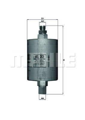 Kraftstofffilter Knecht KL 22 Kraftstofffilter Knecht KL 22 von Knecht