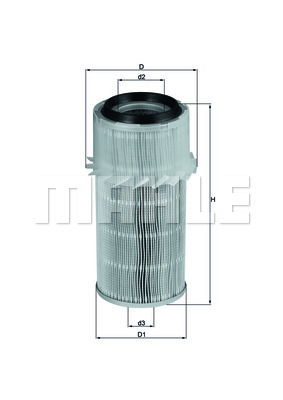 Luftfilter Knecht LX 682 Luftfilter Knecht LX 682 von Knecht
