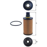 Ölfilter KNECHT OX 1338D Ölfilter KNECHT OX 1338D von Knecht