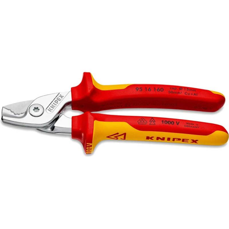 Knipex KNIPEX Kabelschere 95 16 160 SB von Knipex