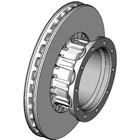 Bremsscheibe KNORR-BREMSE-BREMSE K 069333, 1 Stück von Knorr