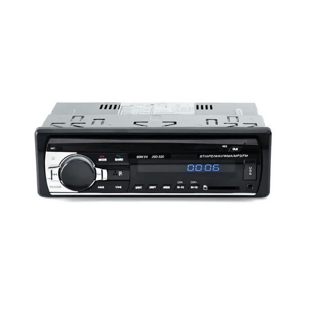 Knoruley 12-V-Auto-MP3-Player, 60 W X 4, Bluetooth-Audioradio, Multimedia-Autoradio-Player im Armaturenbrett, Unterstützt USB, TF, FM, AUX Knoruley 12-V-Auto-MP3-Player, 60 W X 4, Bluetooth-Audioradio, Multimedia-Autoradio-Player im Armaturenbrett, Unterstützt USB, TF, FM, AUX von Knoruley