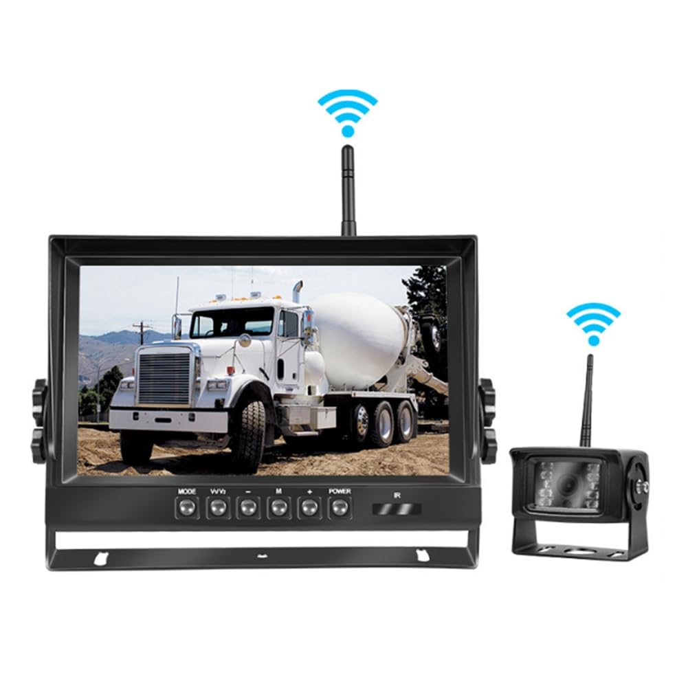 Knoruley 9 AHD-Digital-Funk-Rückfahr-DVR-Dash-Cam-Recorder-Kamera AHD-Monitor-Kit für, Anhänger, und Pickups. Knoruley 9 AHD-Digital-Funk-Rückfahr-DVR-Dash-Cam-Recorder-Kamera AHD-Monitor-Kit für, Anhänger, und Pickups. von Knoruley
