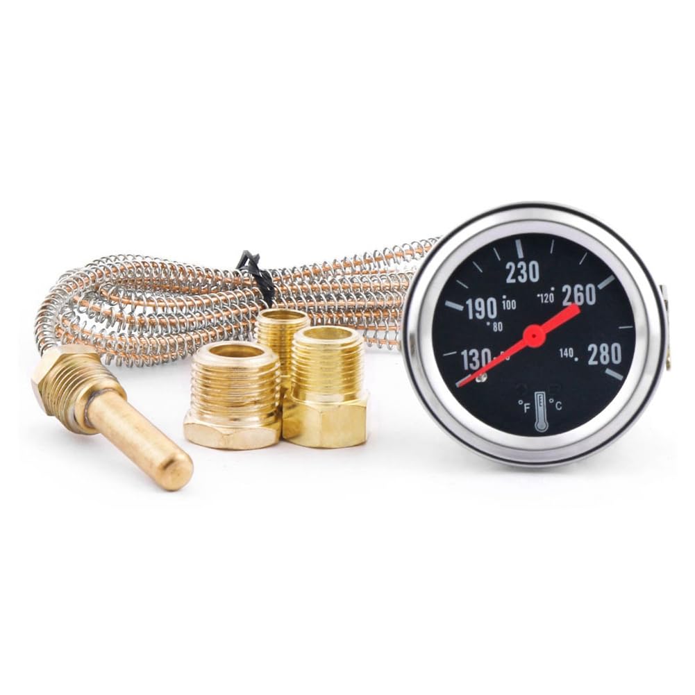 Knoruley Auto Modifiziert Mechanisches Wasserthermometer Water Thermometer mit Sensor Mechanisches Wasserthermometer Knoruley Auto Modifiziert Mechanisches Wasserthermometer Water Thermometer mit Sensor Mechanisches Wasserthermometer von Knoruley