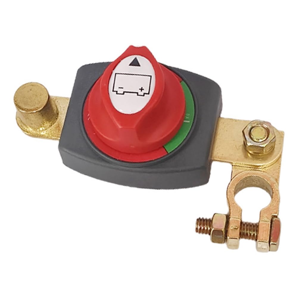 Knoruley Batterie-Trennschalter 275A Top-Post-Batterie-Trennschalter Auto-Batterie-Schalter Knoruley Batterie-Trennschalter 275A Top-Post-Batterie-Trennschalter Auto-Batterie-Schalter von Knoruley