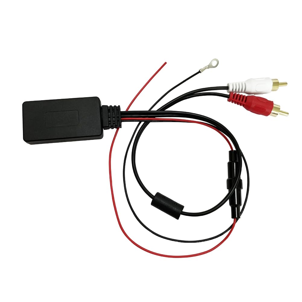 Knoruley Drahtloses Bluetooth-Empfängermodul Fürs Auto, Bluetooth 5.0, Musikradio, Stereo-Audiokabeladapter, Musik-AUX-Adapter von Knoruley