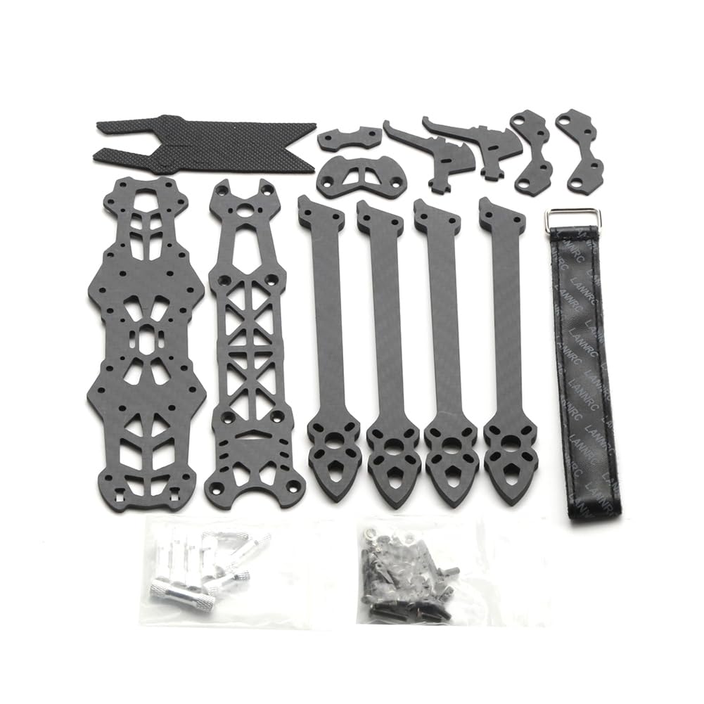 Knoruley Mark4 7-295mm Quadcopter-Rahmenkit 5mm Arm für 7" FPV Freestyle & RC Racing Drone Nur Rahmen Knoruley Mark4 7-295mm Quadcopter-Rahmenkit 5mm Arm für 7" FPV Freestyle & RC Racing Drone Nur Rahmen von Knoruley