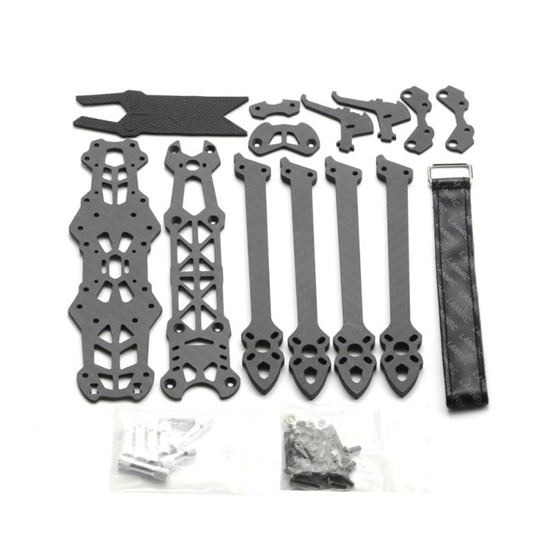 Knoruley Mark4 7-295mm Quadcopter-Rahmenkit 5mm Arm für 7" FPV Freestyle & RC Racing Drone Nur Rahmen von Knoruley