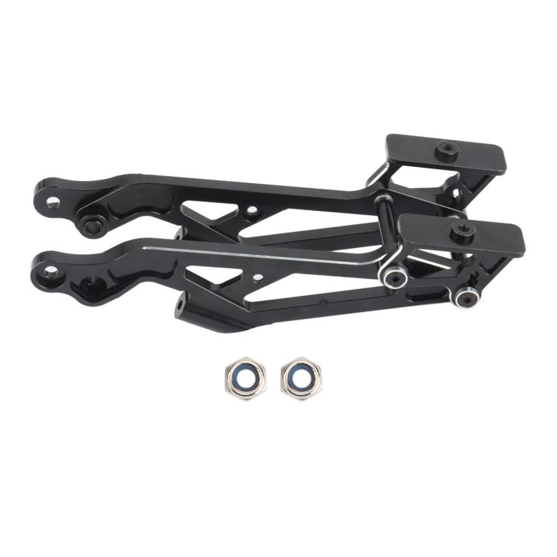 Knoruley Metall Heck FlüGel Halterung Satz für Arrma 1/8 Kraton Notorious Outcast Talion RC Auto Upgrade Teile,1 von Knoruley