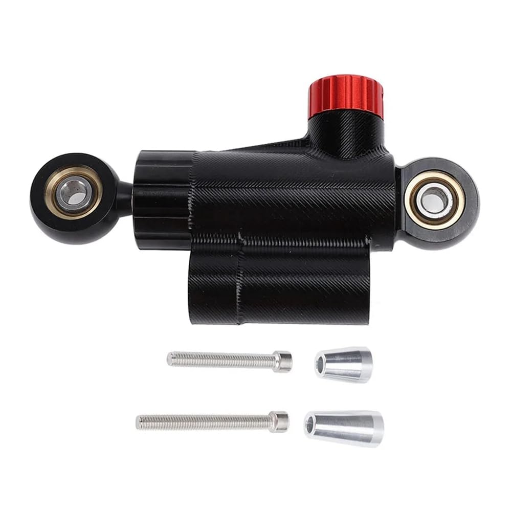 Knoruley Motocross Lenkungsdämpfer Stabilizer, Einstellbare Sicherheitskontrolle, Stabilizer für Motorradlenkungsdämpfer, Schwarz Knoruley Motocross Lenkungsdämpfer Stabilizer, Einstellbare Sicherheitskontrolle, Stabilizer für Motorradlenkungsdämpfer, Schwarz von Knoruley