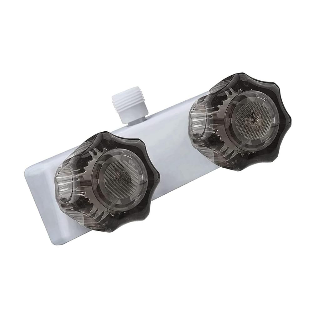 Knoruley RV-Duschhahn, für -Duschhahn, 4-RV-Duschventilumsteller mit Doppeltem Getöntem Knopf für die Badezimmerdusche Knoruley RV-Duschhahn, für -Duschhahn, 4-RV-Duschventilumsteller mit Doppeltem Getöntem Knopf für die Badezimmerdusche von Knoruley