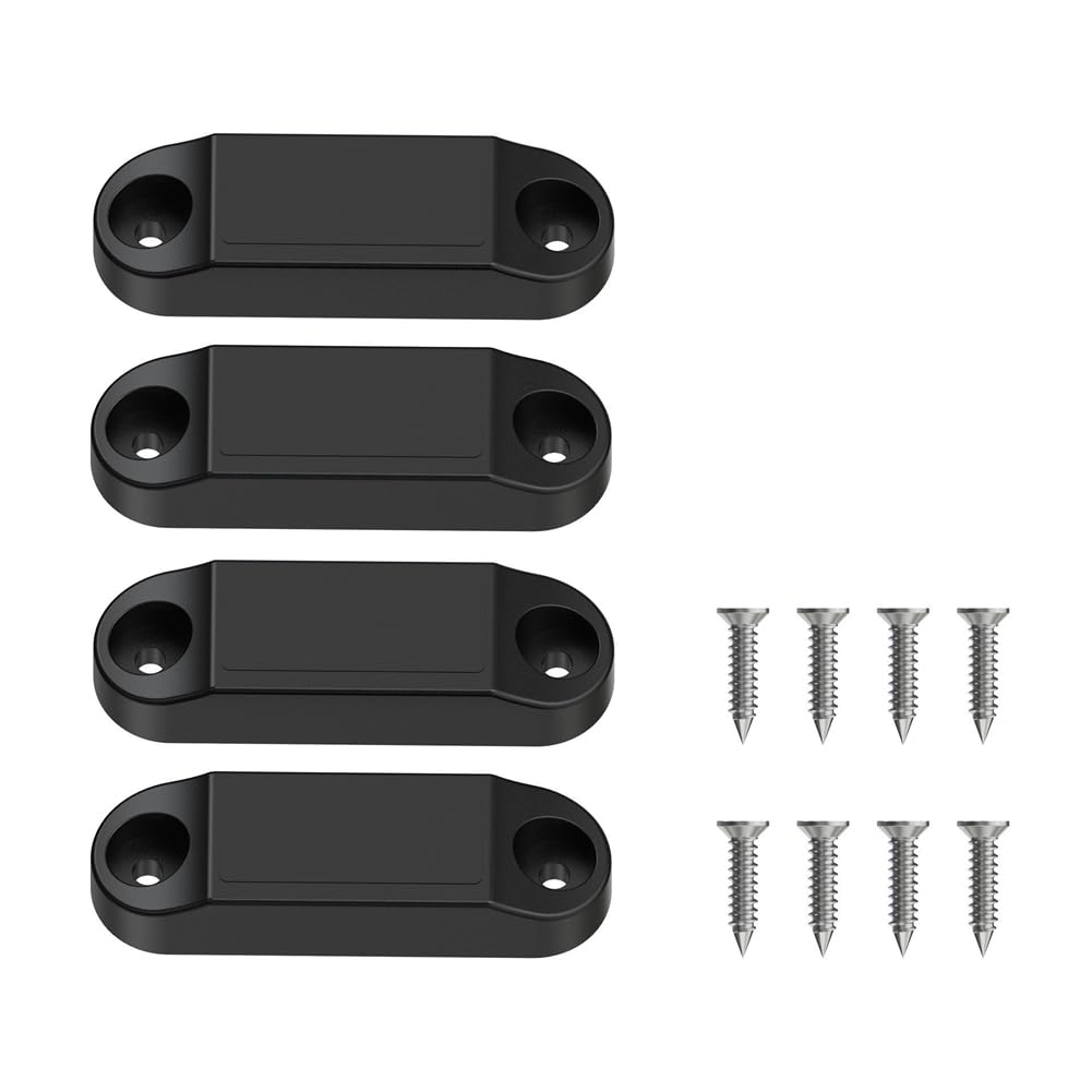 Knoruley RV-Magnetverschluss für Gepäcktür, RV-Magnettürhalter zum Offenhalten der Tür, RV-Stauraumtürriegel für RV, Anhänger, Schwarz Knoruley RV-Magnetverschluss für Gepäcktür, RV-Magnettürhalter zum Offenhalten der Tür, RV-Stauraumtürriegel für RV, Anhänger, Schwarz von Knoruley