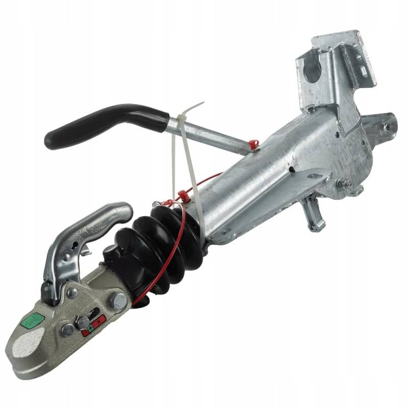 Auflaufvorrichtung Knott KF27B mit K27A-Kugelkupplung für einen 2700 kg Anhänger mit V-Deichsel und Stützradhalter von Knott