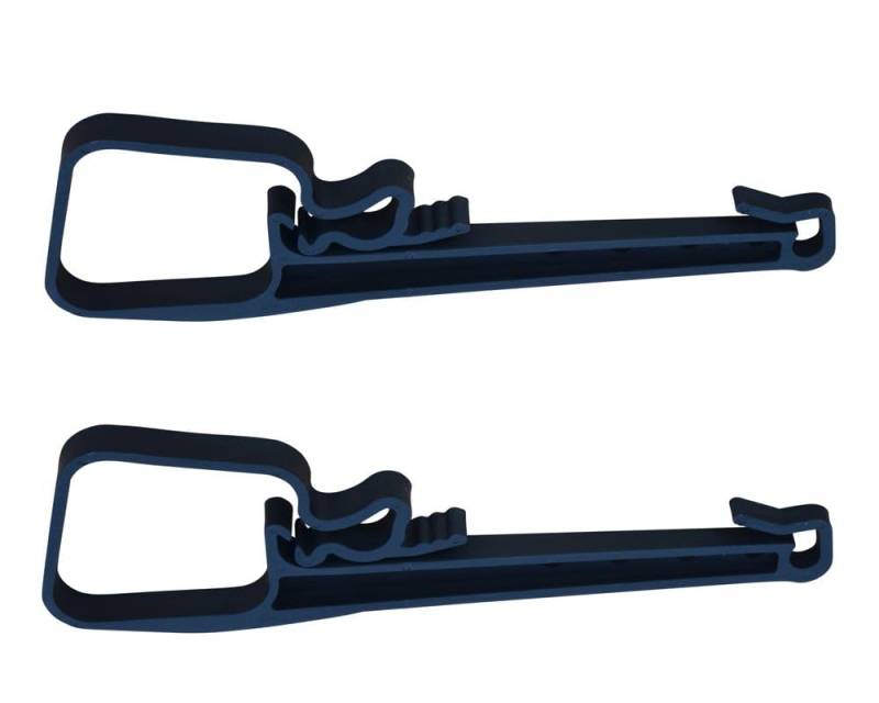 Knott 2 Stück Seilzughalter, Achshalter Bremsseilhalter 80x80 Nr. 408202.001 Kunststoff von Knott