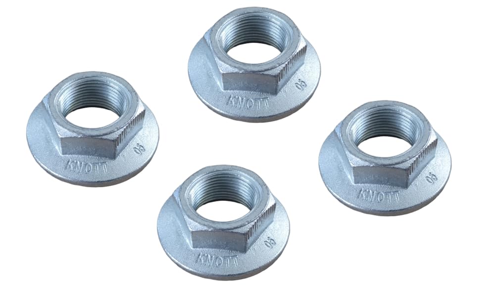 Knott 4 x Flanschmutter M24 x 1,5 - Flanschmutter 407963.001 M24 x 1,5 - SW32 - ersetzt Nr. 44738 Knott 4 x Flanschmutter M24 x 1,5 - Flanschmutter 407963.001 M24 x 1,5 - SW32 - ersetzt Nr. 44738 von Knott