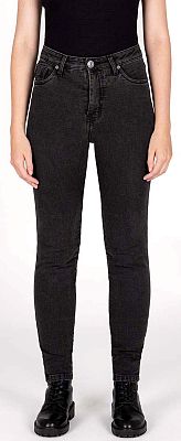 Knox Colton, Jeans Damen - Schwarz - Kurz L von Knox