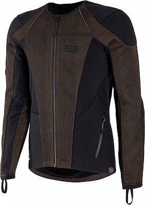 Knox Urbane Pro MK3, Protektorenshirt langärmalig - Schwarz/Braun - L von Knox