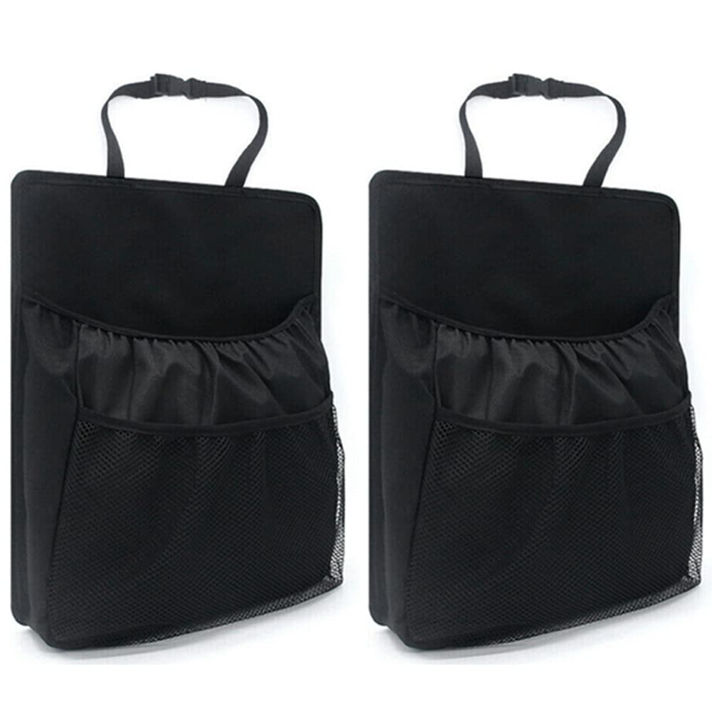 Koanhinn 2X Auto Net Mesh Tasche Sitz Lehne Multi-Tasche Aufbewahrungs Tasche Organizer Halter Schwarz Koanhinn 2X Auto Net Mesh Tasche Sitz Lehne Multi-Tasche Aufbewahrungs Tasche Organizer Halter Schwarz von Koanhinn