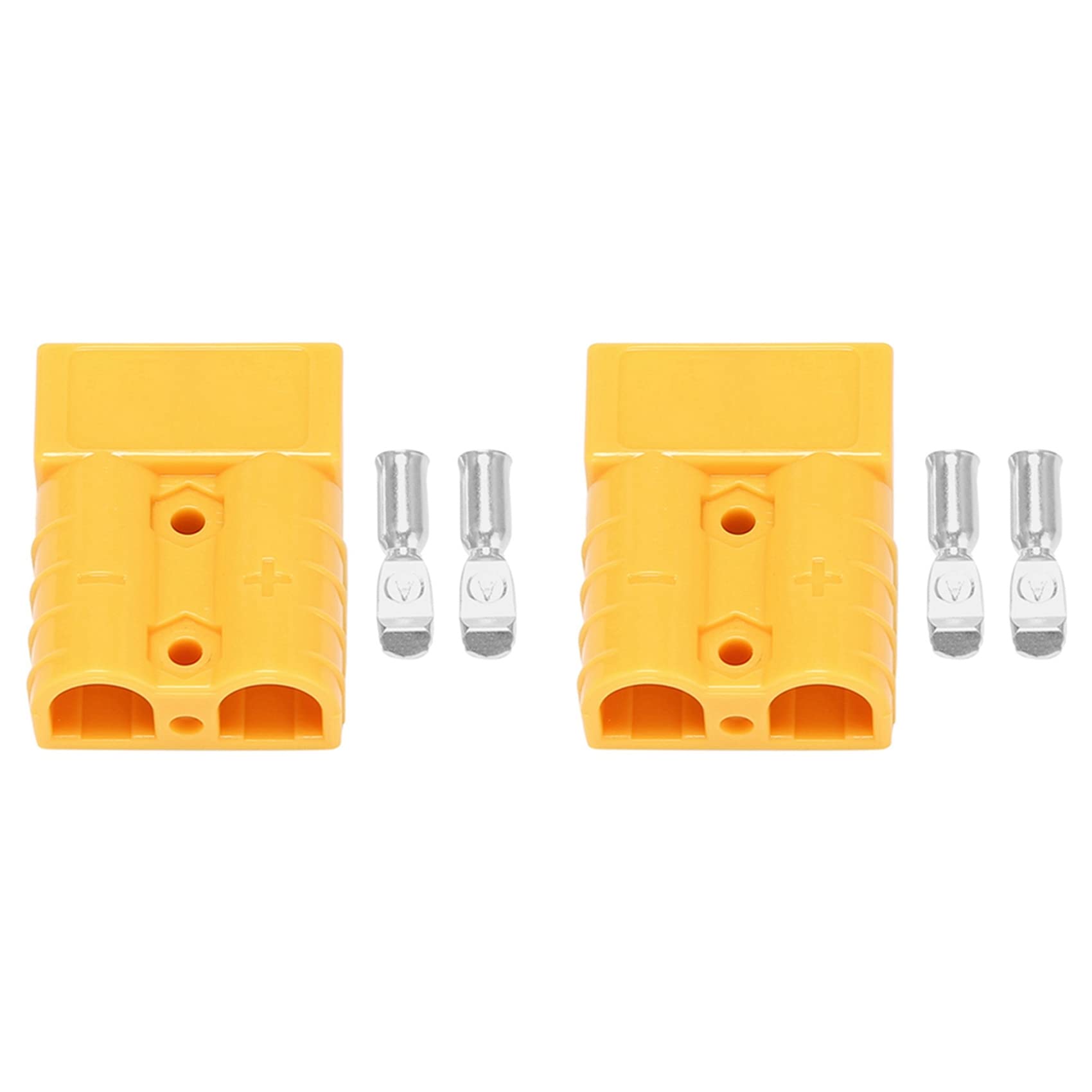 Koanhinn 2X für Anderson Style Stecken Verbinder 50A 600V 6-12AWG Elektrowerkzeug für 6AWG Plattierte Massive Anschluss Stecker Gelb Koanhinn 2X für Anderson Style Stecken Verbinder 50A 600V 6-12AWG Elektrowerkzeug für 6AWG Plattierte Massive Anschluss Stecker Gelb von Koanhinn