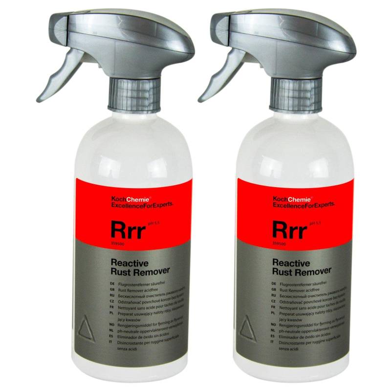 Koch Chemie 2X RRR Reactive Rust Remover Flugrostentferner säurefrei 500 ml von KOCHCHEMIE