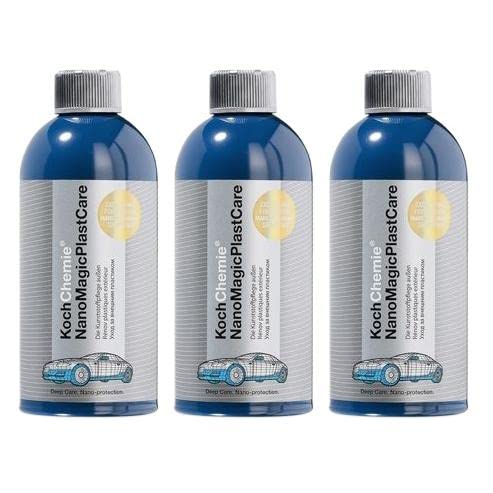 Koch Chemie 3X Nano Magic Plast Care Kunststoffpflege Kunststoffreiniger 500 ml von KOCH CHEMIE