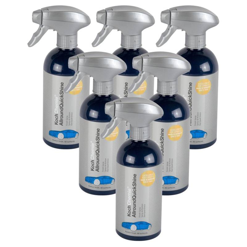 Koch Chemie 6X Allround Quick Shine Finish Cockpitreiniger Cockpitpflege 500 ml von KOCH CHEMIE