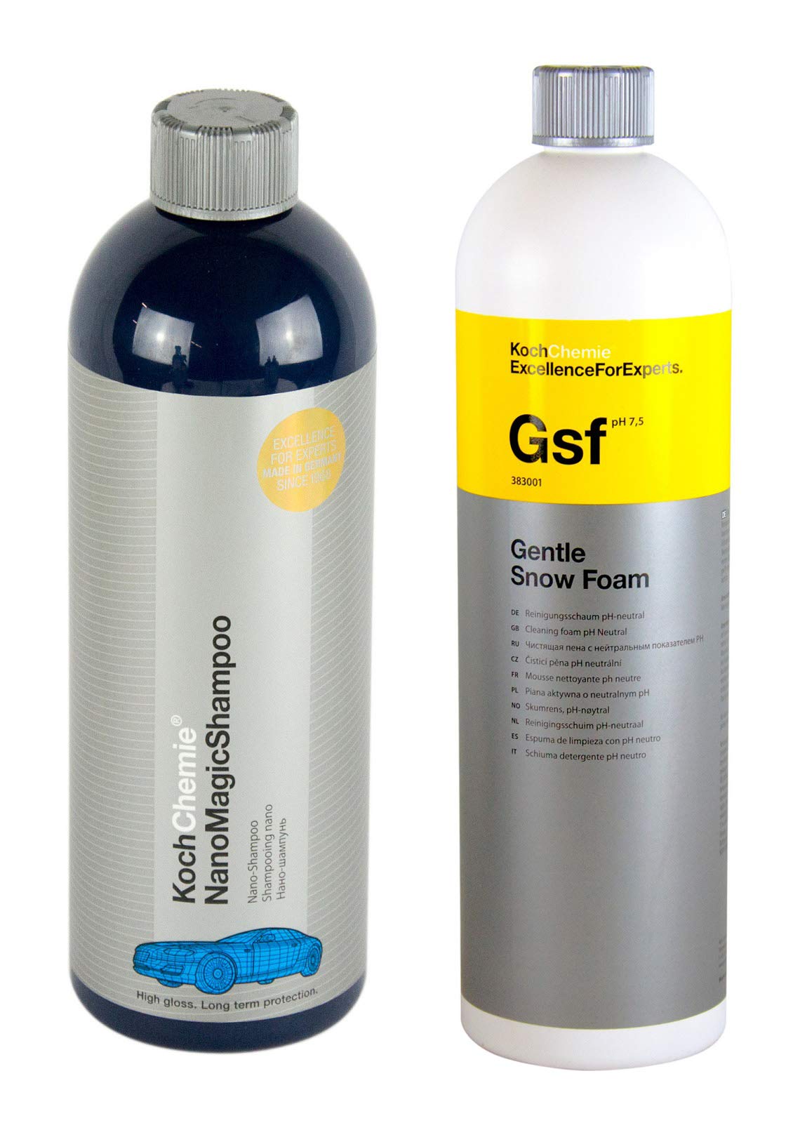 Koch Chemie Nano Magic Shampoo 750 ml & Gsf Gentle Snow Foam Shampoo 1 L Liter Koch Chemie Nano Magic Shampoo 750 ml & Gsf Gentle Snow Foam Shampoo 1 L Liter von Koch