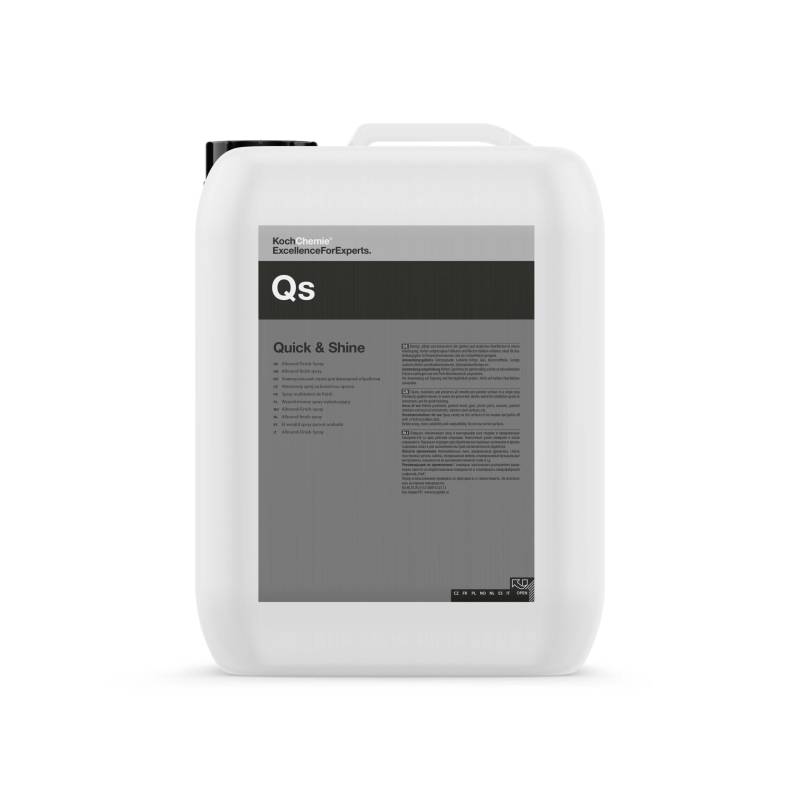 Koch Chemie Qs Quick & Shine Allround-Finish 10 Liter für Lack Fahrzeuginnenraum Edelstahl von KOCHCHEMIE