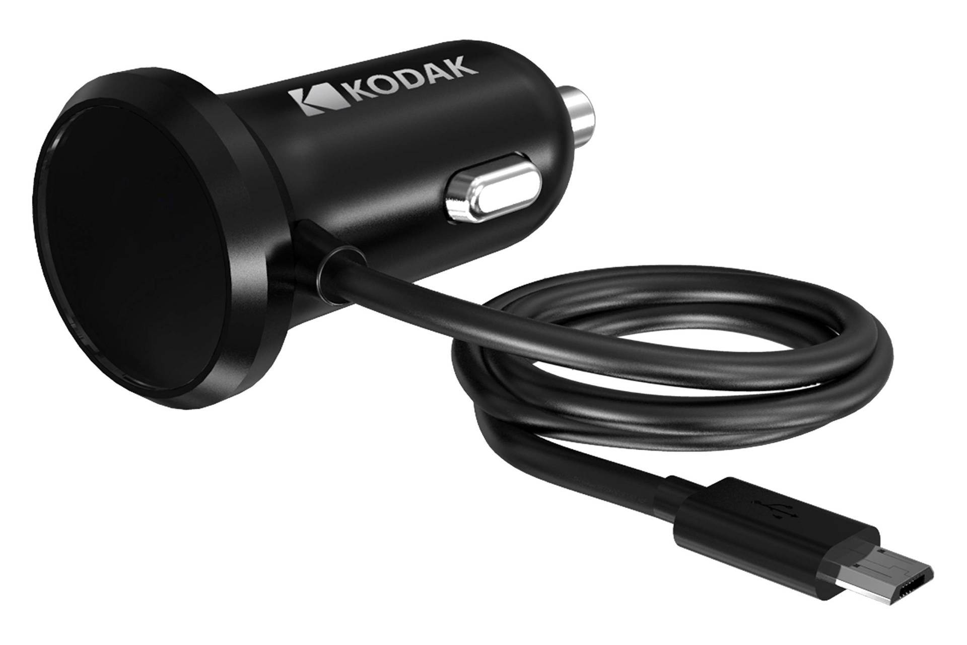 KODAK 12V-Kodak-Schnellladegerät mit Micro-USB-Anschluss mit 1.2M Kabel. Spannungsschutz und LED-Licht für Auto von KODAK