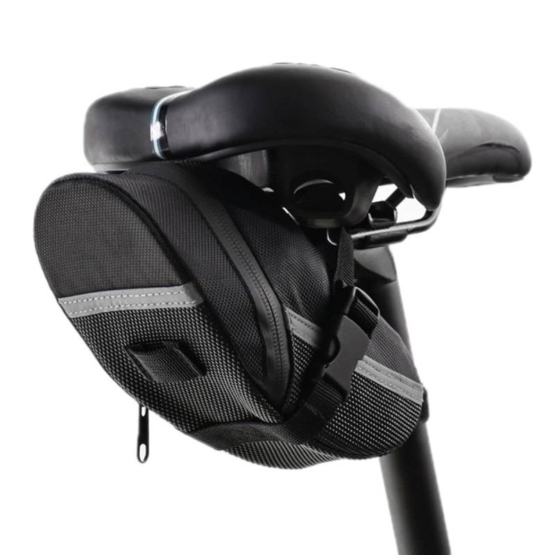 König Design 2X Satteltasche Fahrradtasche Fahrrad Tasche schwarz für Rennrad MTB wasserdicht von König Design