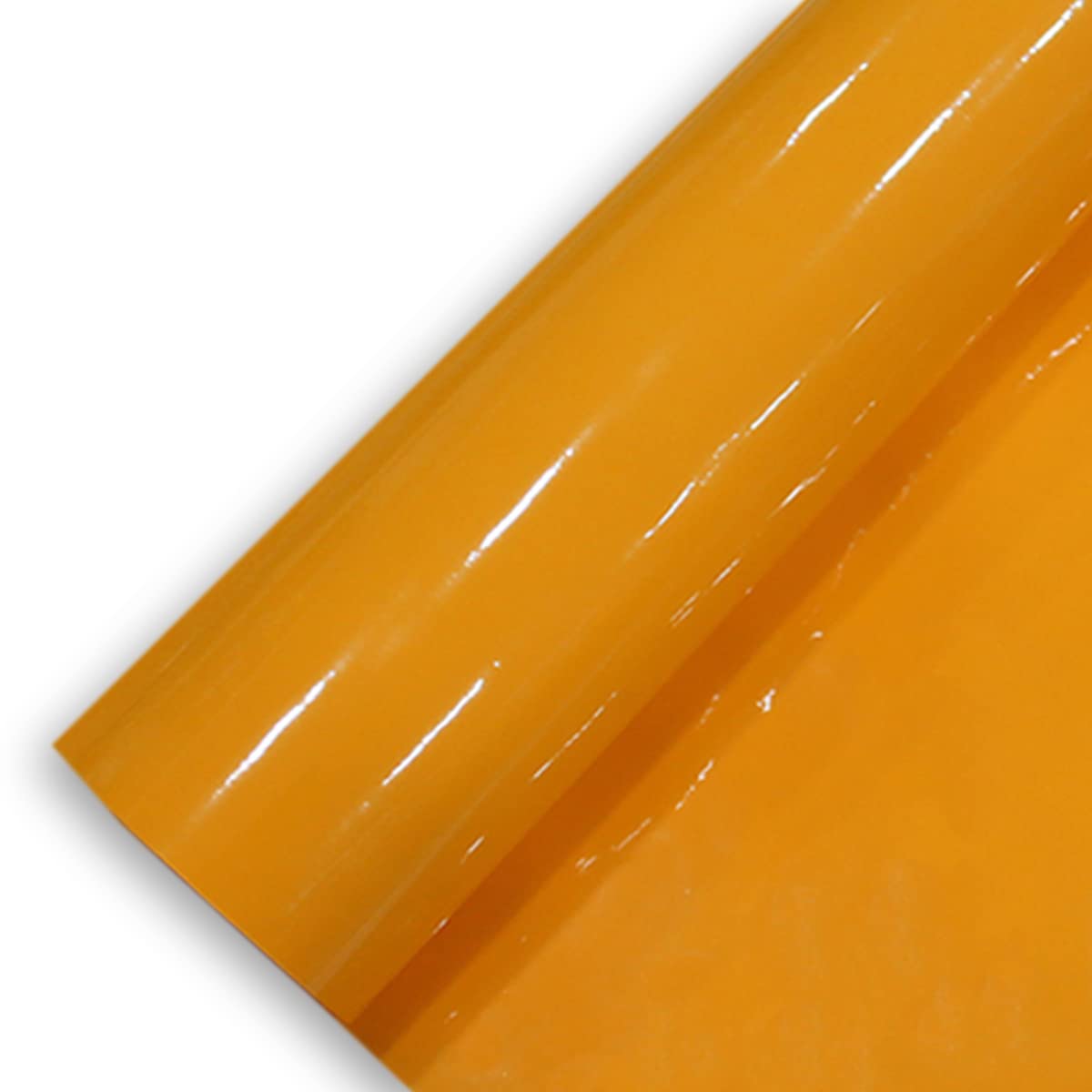 Könighaus (10,13€/m2) Orange Glanz Autofolie 100 x 152 cm blasenfrei mit Anleitung von Könighaus