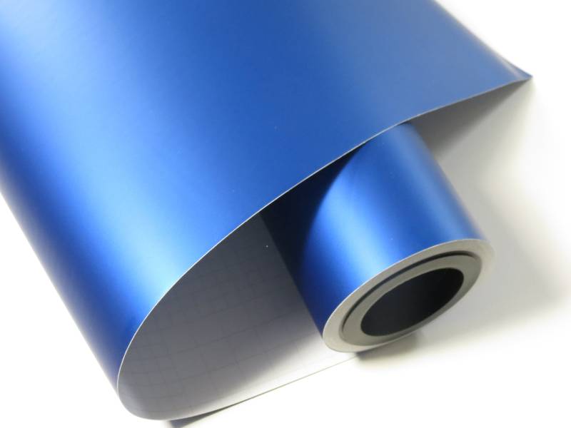 Könighaus (15,13€/m2) Ice Crust Blau Autofolie 100 x 152 cm blasenfrei mit Anleitung von Könighaus