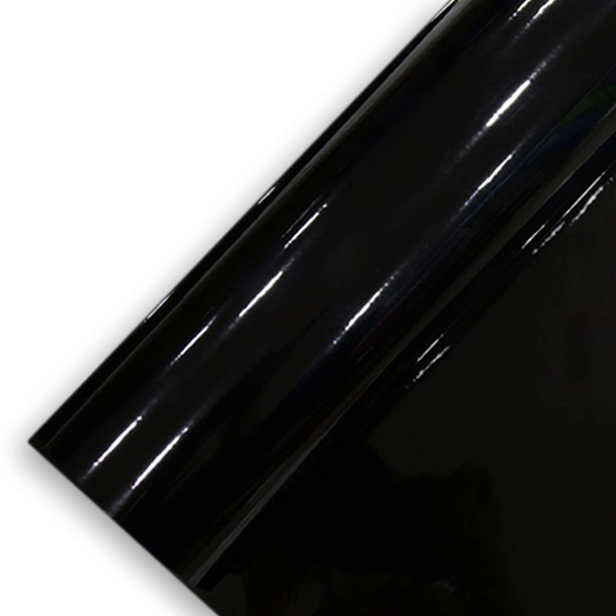 Könighaus (4,23€/m2) Schwarz Glanz Autofolie 700 x 152 cm blasenfrei mit Anleitung von Könighaus