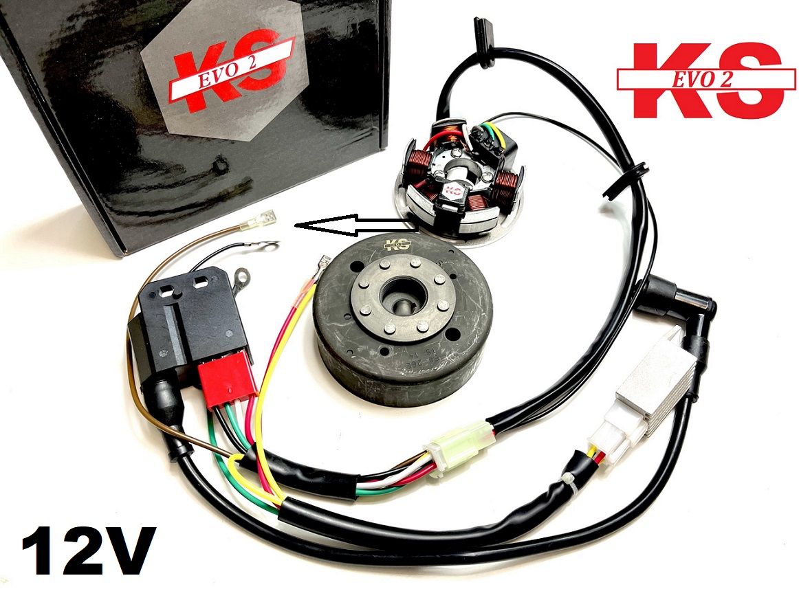 12V / 85Watt Kokusan EVO2 Stern Zündung Kontaktlos / passend für Zündapp 50ccm von Kokusan