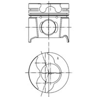 Kolben KOLBENSCHMIDT 99940620 von Kolbenschmidt