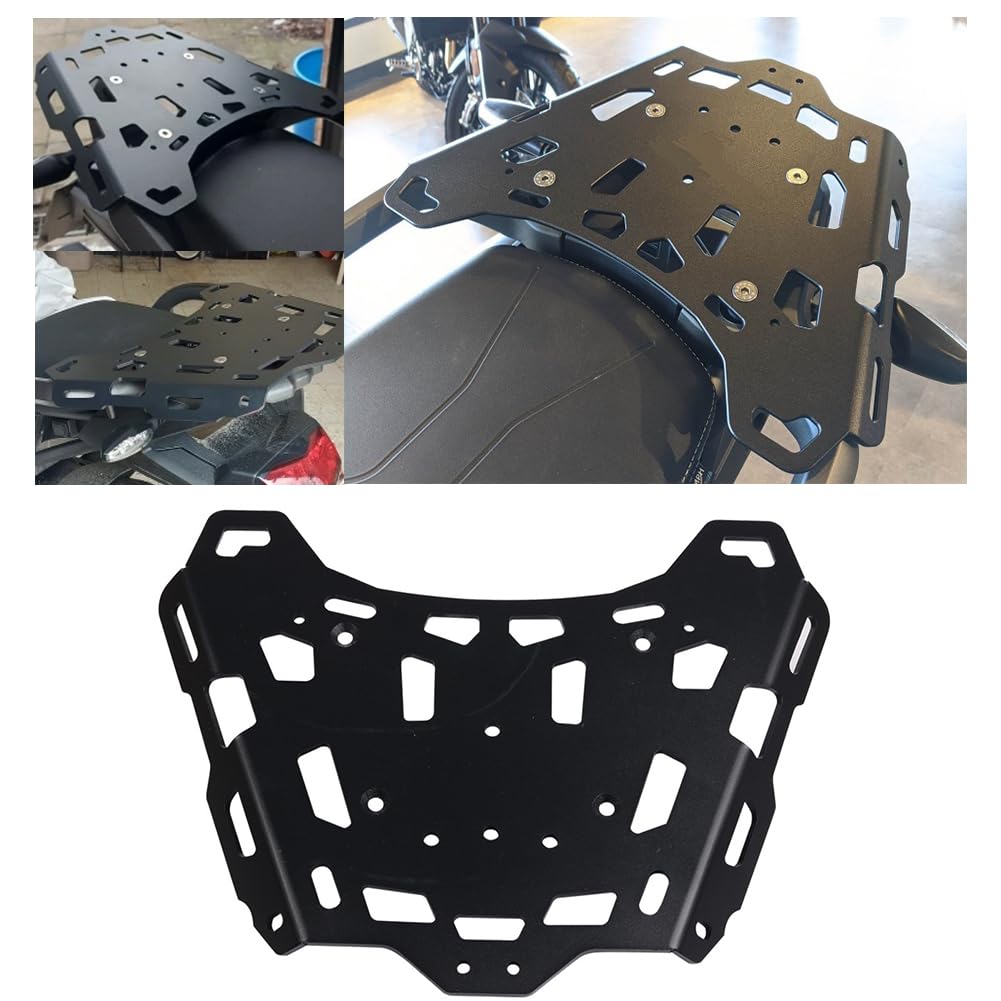Motorrad-Hinterradgepäckträger-Trägerregal-Topcase-Stützhalter für Tiger 900 Rally Pro GT 2020–2024 | Tiger 850 Sport 2021–2024 Cargo Plate Kit Tiger 900 Zubehör Motorrad-Hinterradgepäckträger-Trägerregal-Topcase-Stützhalter für Tiger 900 Rally Pro GT 2020–2024 | Tiger 850 Sport 2021–2024 Cargo Plate Kit Tiger 900 Zubehör von KomoreLee